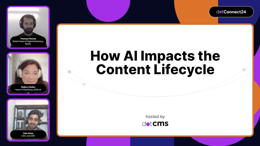 How AI Impacts the Content Lifecycle